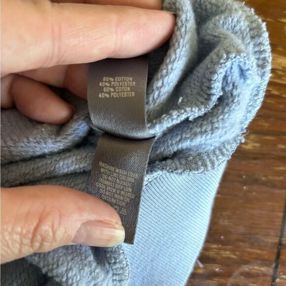 Aerie blue sequin PARTY sweatshirt M - Picture 4 of 12